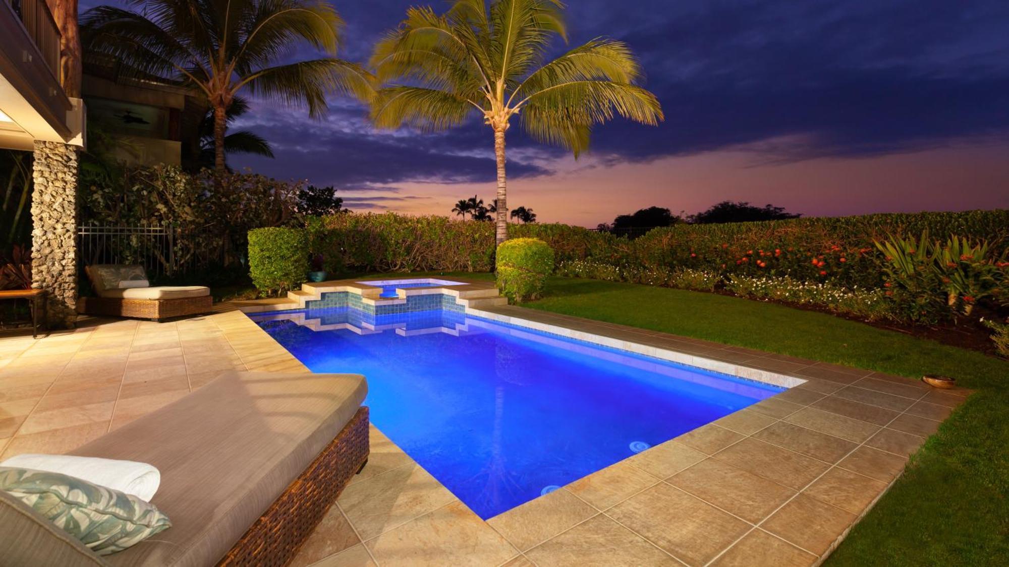 Lotus Pad Vibrant Kamilo 4Br Home With Heated Pool And Spa Waikoloa Exterior photo